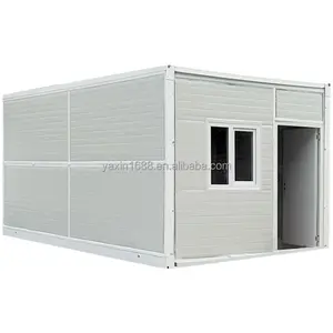 Hoge Kwaliteit Geprefabriceerde Huis 20 Ft/40 Ft Modulaire Kleine Kamer Opvouwbare Container Opvouwbaar Huis Te Koop