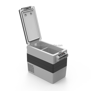 Factory Supply 12V 24V 55L <strong>Small</strong> Portable Compressor Refrigerator Compact <strong>Car</strong> Vevor Fridge Freezer <strong>Cooler</strong> for Outdoor Camping - Product Image 3
