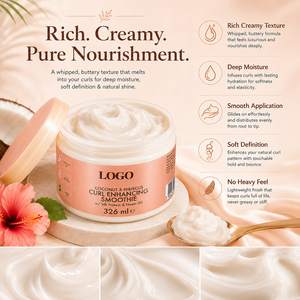 Crema Definidora de Rizos Naturales con Proteína de Seda y Aceite de Neem, Antiencrespamiento, para Cabello Rizado - Product Image 2