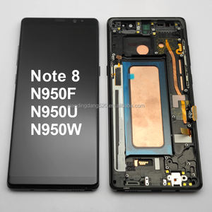 Schermo TFT N950 per Telefono Cellulare, Pannello Touch Digitizer, Assemblaggio Sostitutivo Display LCD Note 8 con Cornice per Samsung Galaxy - Product Image 1