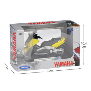 Modèle de moto en alliage moulé sous pression Welly YAMAHA XP500 <span class=keywords><strong>TMAX</strong></span> 1:18 - Product Image 5