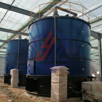 Moteur de réservoir de fermentation d'engrais organique haute efficacité Yunfan 380V – Équipement de traitement des déchets de fumier d'élevage à faible coût CE