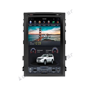 Android 13 Tesla Style Car GPS Navigation pour Toyota Land Cruiser LC200 2008-2015 Auto Radio Coche Stereo Multimedia Player - Product Image 1