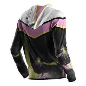 Vente en gros de sweats à capuche zippés pour hommes, sublimés, pour le sport de lutte - Product Image 2