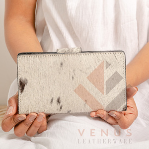 Hand Tooled Carving Wallet Clutch <b>Phone</b> Case Stylish Cowhide Fur Leather New Design Wallet Multi Uses Western Leather Wallets - Product Image 6