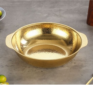 <span class=keywords><strong>Plateau</strong></span> à fruits de mer en acier inoxydable, motif flocon de neige, plusieurs tailles, or et argent, pour la maison, la cuisine, le restaurant, ustensiles de cuisine - Product Image 1