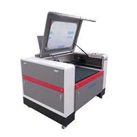 Máquina de Corte e Gravação a Laser CO2 DW9060 900*600mm 80W 100W para Acrílico e Madeira, Máquina de Gravação a Laser Refrigerada a Água
