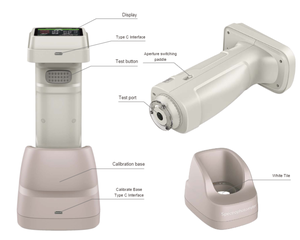 Spectrophotomètre DS-700C-3 avec mesure de la cohérence inter-étapes pour l'intérieur automobile, les vêtements, les plastiques et les revêtements - Product Image 4