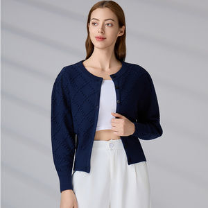 Pull Femme Classique à Boutons, Anti-rétrécissement, Tricot Confortable à Manches Longues, Cardigan en Laine pour Femme – Vente en Gros - Product Image 5