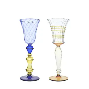 Verres à vin en verre de style vintage victorien personnalisé étrangeté et art fantastique flûtes à champagne verres coupés coupe à vin