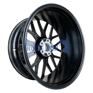 Rueda de Aleación de Aluminio de Alto Rendimiento para Automóvil TLJ1152, Diseño Multirradio, Color Negro Hiperbrillante, 20 Pulgadas - Product Image 4