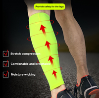 Protège-mollets de sport, chauffe-jambes pour hommes et femmes, pour le basketball, le football, la course à pied, respirants, élastiques, protection professionnelle