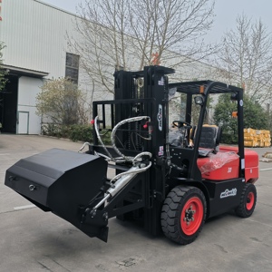Carretilla elevadora de combustión interna con motor diésel directo de fábrica 3,5 T con cubo basculante para carretillas elevadoras de terreno agrícola - Product Image 6