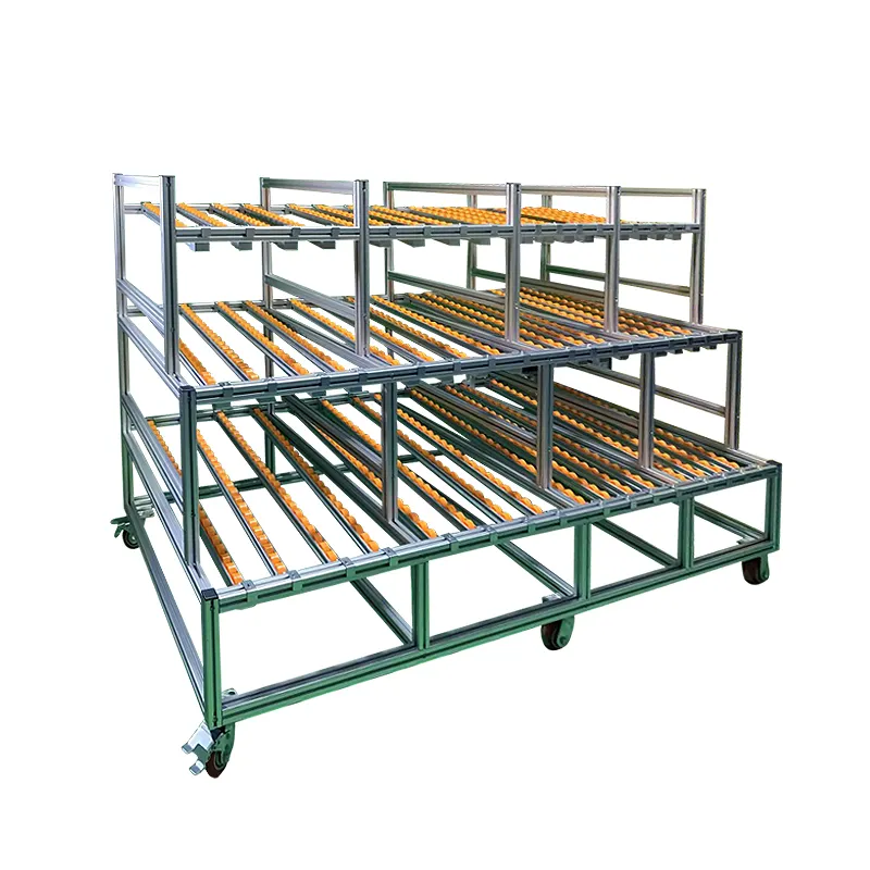Manufacturer rooling fluent carton shelf for displace storage warehouse rack