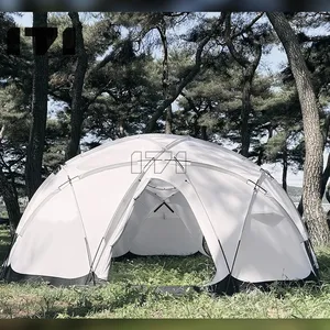 خيمة حديثة بجسم أورب لشخصين خفيفة الوزن وسهلة الإعداد لإقامة التخييم