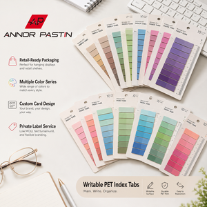 Marque-pages autocollants transparents et imperméables AP – Notes adhésives pour <span class=keywords><strong>classer</strong></span> <span class=keywords><strong>les</strong></span> fichiers, marqueurs de classement, autocollants pour agenda - Product Image 4