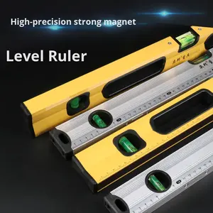 İnşaat ölçümü için manyetik kabarcık yeşil lazer ile endüstriyel 1.35m alüminyum alaşımlı seviye cetveli - Product Image 3