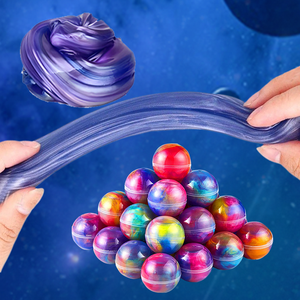 Lodo de Gelatina Galáctico Colorido al por Mayor: Lodo de Cristal Transparente y Kit de Slime DIY Juguete de Slime No Pegajoso para Niños. Suministros de Manualidades al por Mayor - Product Image 2