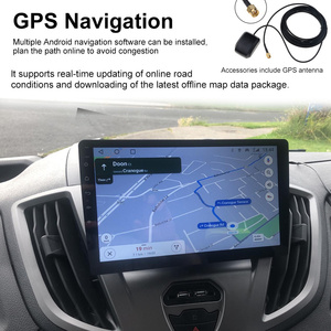 KI-Sprachsteuerung <span class=keywords><strong>Android</strong></span> 13 Autoradio für Ford Transit Custom 2013-2016 Multimedia-Videoplayer Stereo-GPS Drahtloses CarPlay-Gerät 9 Zoll - Product Image 2