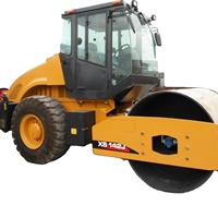 Compacteurs à rouleaux Xs142j, rouleaux à tambour unique, 14 tonnes, fréquence de vibration 28 Hz, avec climatisation