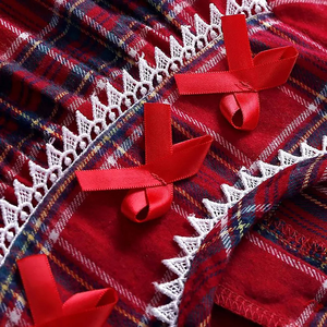 Pyjamas en flanelle pour enfants RTS, ensembles de vêtements de nuit assortis pour la famille, robe pour bébé fille, pyjama pour garçon, vêtements de nuit pour maman et moi - Product Image 5
