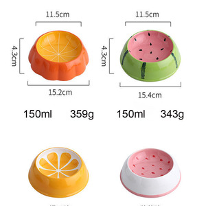 Eco-friendly Waterproof <strong>Round</strong> Leisurely Pet <strong>Bowl</strong> <strong>Dog</strong> Slow Food <strong>Bowl</strong> Creative Ceramic cat <strong>Bowl</strong> - Product Image 3