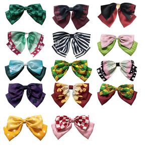 Accesorios de Anime, Pinza de Pelo de <span class=keywords><strong>Cosplay</strong></span> de <span class=keywords><strong>Shinobu</strong></span>, Pinza de Pelo con Lazo de Dibujos Animados - Product Image 1