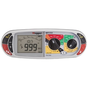 เครื่องทดสอบมัลติฟังก์ชั่น Megger MFT1721, 100V, การวัดความต้านทานดินแบบไร้สาย - Product Image 1