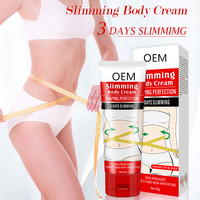 Crème amincissante à base de plantes de marque privée soins du corps crème raffermissante naturelle anti-cellulite brûleur de graisse traitement de perte de poids