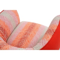 Fauteuil individuel moderne et confortable avec dossier, en tissu, pour salon, maison ou hôtel