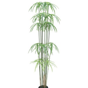 Plante artificielle en pot Cyperus Alternifolius en plastique <span class=keywords><strong>pour</strong></span> la décoration de bureau, de mariage et de la maison, plantes artificielles - Product Image 5