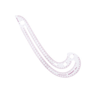 Regla curva de plástico Comma Ruler 3234 para la creación de patrones de prendas y herramienta de corte. - Product Image 3