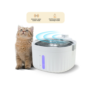 Sensor de circulación automático superventas, <span class=keywords><strong>fuente</strong></span> de agua potable INALÁMBRICA GRATUITA inteligente <span class=keywords><strong>para</strong></span> mascotas, perros pequeños, <span class=keywords><strong>gatos</strong></span> y mascotas - Product Image 1