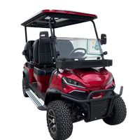 Voiturettes de golf électriques personnalisées à 4 roues motrices en aluminium Véhicule électrique de chasse Buggy de club de golf de jardin d'aéroport