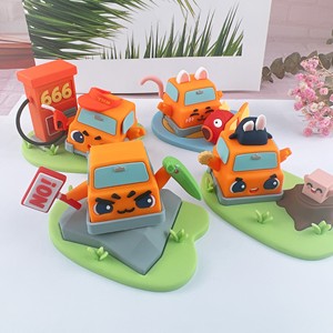 Ensemble cadeau personnalisé avec figurines en vinyle, fabrication OEM, figurine en PVC 3D personnalisée, poupée en vinyle personnalisée, jouets - Product Image 4