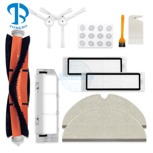 Couvercle de brosse latérale principale Filtre Hepa Chiffons de vadrouille Filtre à eau pour <span class=keywords><strong>Roborock</strong></span> S5 <span class=keywords><strong>Max</strong></span> S6 MaxV S4 S5 S6 <span class=keywords><strong>S50</strong></span> Robot Vacuum Parts - Product Image 1