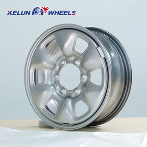 Kelun Merk Wiel Oem Stalen Wiel In Voorraad <span class=keywords><strong>16</strong></span> Inch <span class=keywords><strong>16</strong></span>*6.5 5*150 Voor Passagierswiel - Product Image 3