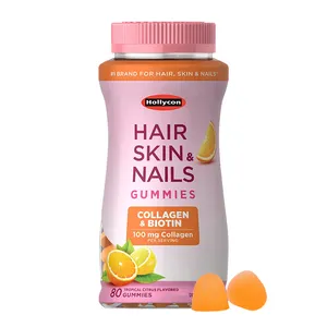 OEM /ODM, медицинские добавки с оранжевым вкусом, витамин С, жевательные конфеты, биотин, волосы, ногти, рост кожи, женские витамины, жевательные
