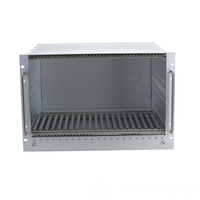 Chasis Subrack Metálico de Aluminio 7U SGCC, Gabinete con Guías para Tarjetas ATCA VPX, Caja IP54 de Acero Galvanizado para Comunicaciones, ODM OEM