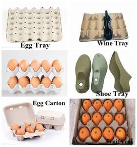 Fuyuan Low Investment Papier zellstoff form maschine Papier Halbautomat ische Eier ablage herstellungs maschine - Product Image 3