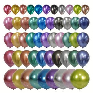 Ballons personnalisés avec logo, ballons épais en latex métallisé chrome mat pour la décoration de fête d'anniversaire - Product Image 1