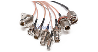 Cable Coaxial RF RG59 de Baja Pérdida, 75 Ohmios, Conector F Hembra a MCX Macho, Tipo Crimp, para Video CCTV
