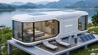 Maison Capsule Spatiale : la Solution de Glamping Futuriste Ultime