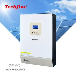 Popüler güneş invertör 5000w 5kw invertör Dc 48v 24v için 120v 240v ac 220 güç tek fazlı yüksek frekans inverteri