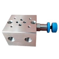 Hersteller förderung 02-1W + CRV-082 Plug-in-Überlauf ventil + Hydraulik kreis block