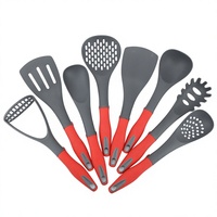 Ensemble d'ustensiles de cuisine en nylon de qualité alimentaire, spatule de cuisson, louche à soupe, ensemble d'outils de cuisine en nylon pour la maison