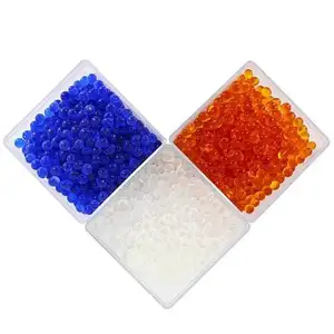 25kg DMF free color changing humidity indicating orange blue white silica gel desiccant beads granules
