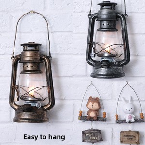 Tenda da campeggio esterna retrò lampada a olio con lampada a forma di cherosene per campeggio - Product Image 5