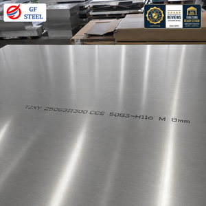Meilleur prix, plaque <span class=keywords><strong>en</strong></span> aluminium <span class=keywords><strong>EN</strong></span> <span class=keywords><strong>AW</strong></span>-5083 de qualité supérieure, personnalisée O/H111/H116/H321, résistante à la corrosion pour applications industrielles - Product Image 1
