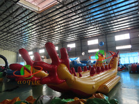 Bateau de banane gonflable commercial d'équipement de bateau de dragon de poisson volant de l'eau